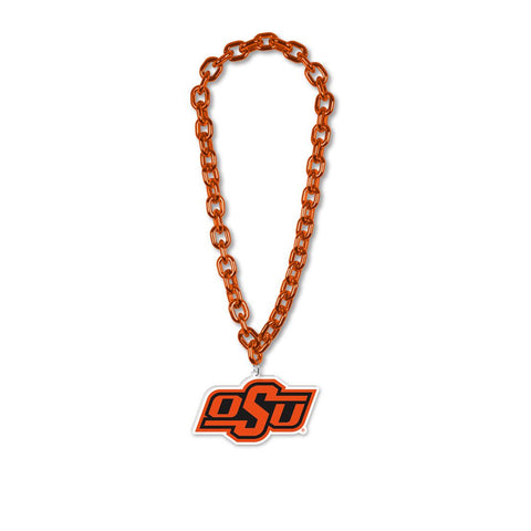 Oklahoma State Cowboys Necklace Big Fan Chain-0