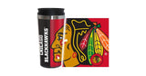Chicago Blackhawks Travel Mug 14oz Full Wrap Style Hype Design - Special Order-0