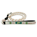 Oakland Athletics Pet Leash Leather Frozen Rope Baseball Size Medium CO-0