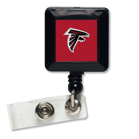 Atlanta Falcons Badge Holder Retractable Square-0