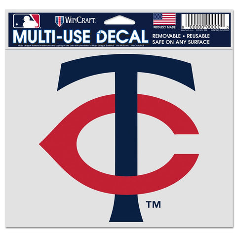 Minnesota Twins Decal 5x6 Ultra Color-0