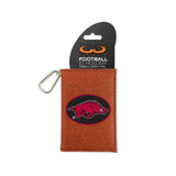 Arkansas Razorbacks ID Holder Classic Football CO-0