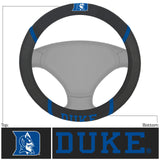 Duke Blue Devils Steering Wheel Cover Mesh/Stitched-0