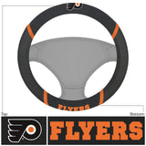 Philadelphia Flyers Steering Wheel Cover Mesh/Stitched-0