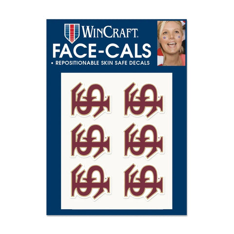 Florida State Seminoles Tattoos Face Cals-0