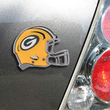 Green Bay Packers Helmet Auto Emblem-0