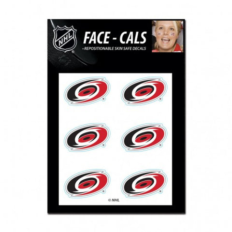 Carolina Hurricanes Tattoo Face Cals Special Order-0