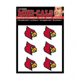 Louisville Cardinals Tattoo Face Cals Special Order-0