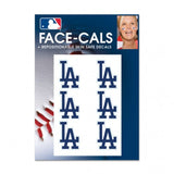 Los Angeles Dodgers Tattoo Face Cals-0