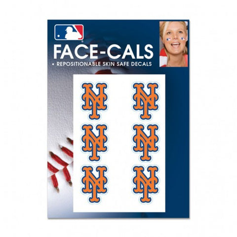 New York Mets Tattoo Face Cals-0