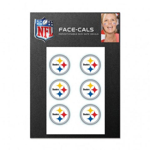 Pittsburgh Steelers Tattoo Face Cals-0