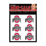 Ohio State Buckeyes Tattoo Face Cals-0