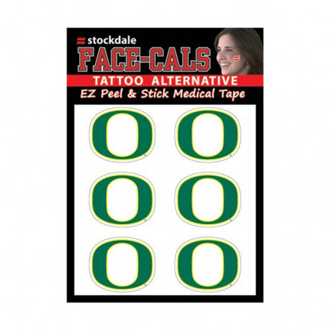 Oregon Ducks Tattoo Face Cals Special Order-0
