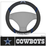 Dallas Cowboys Steering Wheel Cover Mesh/Stitched-0