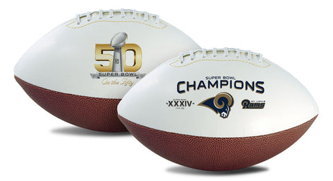 St. Louis Rams  Football Full Size On The Fifty Champ CO-0