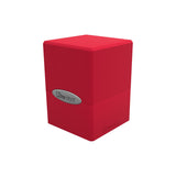 Satin Cube Apple Red-0