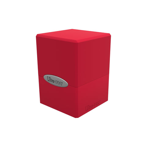 Satin Cube Apple Red-0