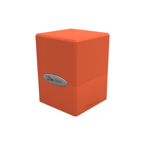 Satin Cube Pumpkin Orange-0