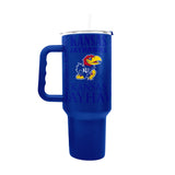Kansas Jayhawks Tumbler 40oz Powder Coat Replay-0