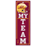 Arizona State Sun Devils Sign 4x13 Wood My Team-0