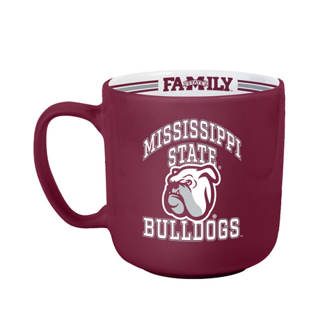 Mississippi State Bulldogs Coffee Mug 15oz Stripe Design-0
