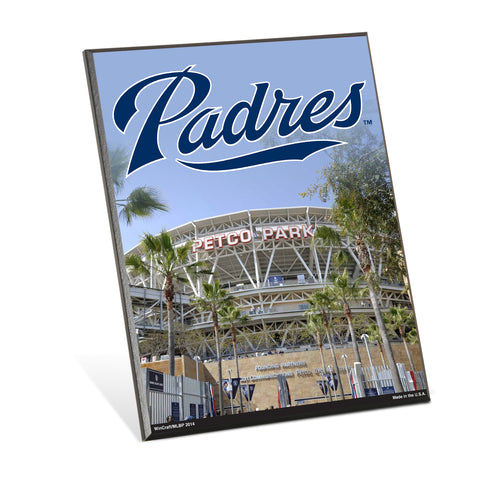 San Diego Padres Sign 8x10 Wood-0