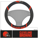 Cleveland Browns Steering Wheel Cover Mesh/Stitched-0