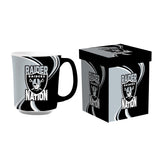 Las Vegas Raiders Coffee Mug 14oz Ceramic with Matching Box-0