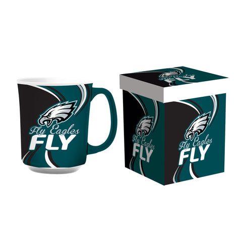 Philadelphia Eagles Coffee Mug 14oz Ceramic with Matching Box-0