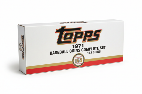 1971 Topps Baseball Coins Complete Set