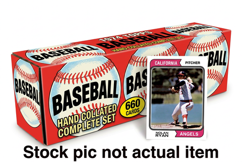 1974 Topps Baseball complete-set design