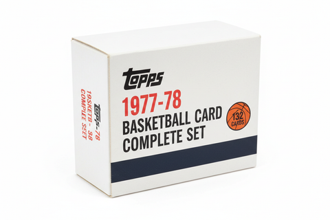 1977-78 Topps Basketball Card Complete Set