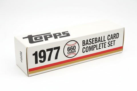 1977 Topps Baseball Card Complete Set