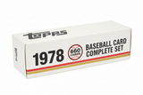 1978 Topps Baseball Card Complete Set