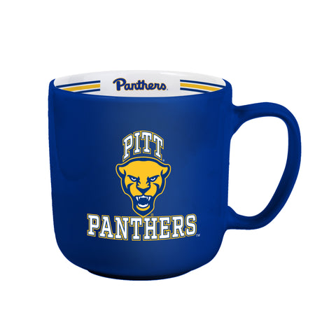Pittsburgh Panthers Coffee Mug 15oz Stripe Design-0