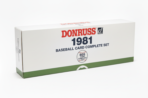 1981 Donruss Baseball Card Complete Set