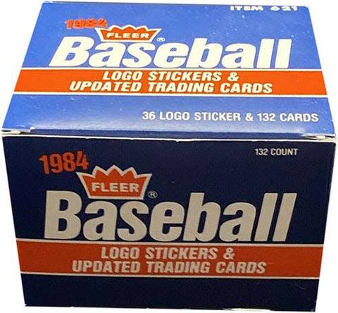 1984 Fleer Update Baseball Card Set