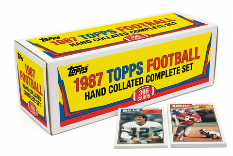 1987 Topps Football hand-collated set redesign