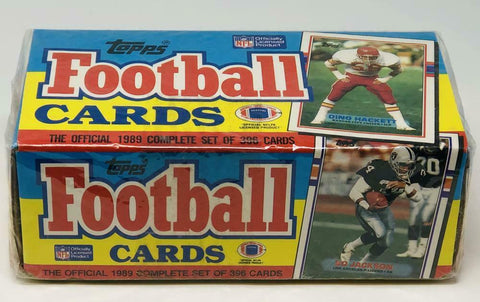 1989 Topps Football Card Factory Sealed Set