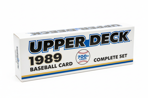1989 Upper Deck Baseball Card Complete Set