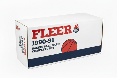 1990-91 Fleer Basketball Card Complete Set