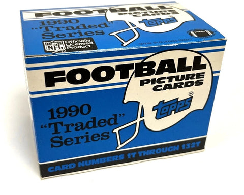 1990 Topps Football Card Traded Set