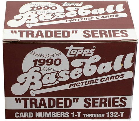 1990 Topps Traded Baseball Card Set