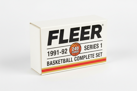 1991-92 Fleer Basketball Series 1 Complete Set