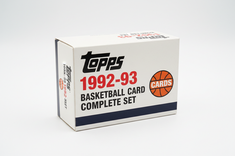 1992-93 Topps Basketball Card Complete Set