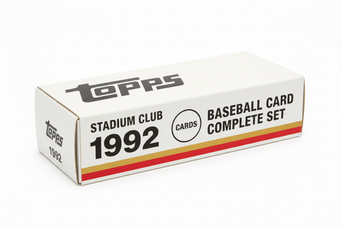 1992 Stadium Club Baseball Complete Set