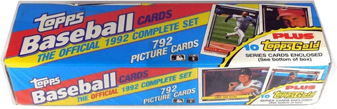 1992 Topps Baseball Card Factory Sealed Set