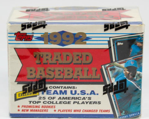 1992 Topps Traded Baseball Card Set
