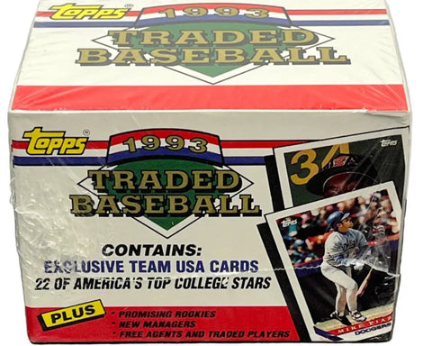 1993 Topps Traded Baseball Card Set