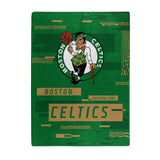 Boston Celtics Blanket 60x80 Raschel Digitize Design-0